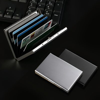 Метален портфейл с RFID блокировка | CARDITKA