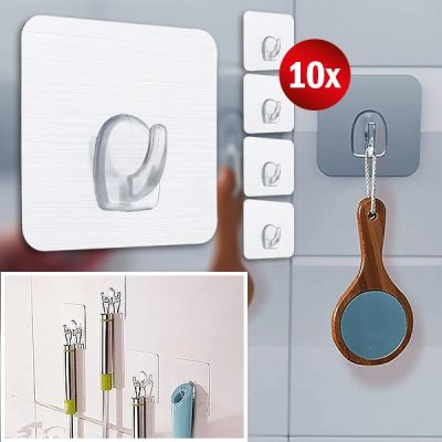 Прозрачни стенни куки | STICKYHOOKS