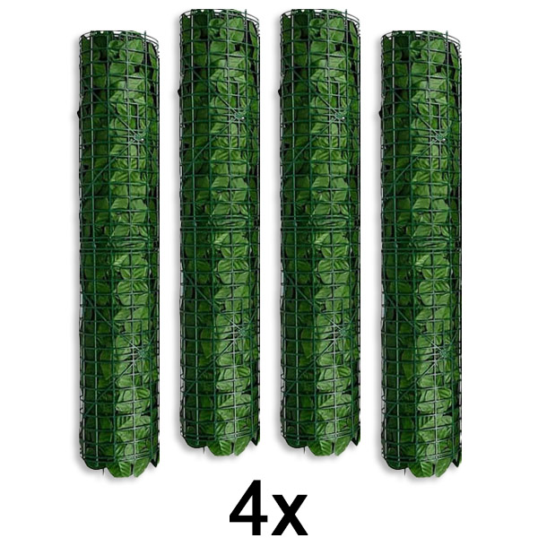 4x Панел с изкуствени листа | LEAFPANEL